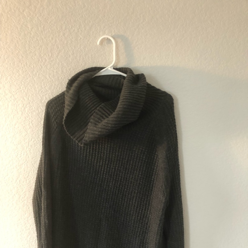 a new day Dark Gray Long Turtle Neck